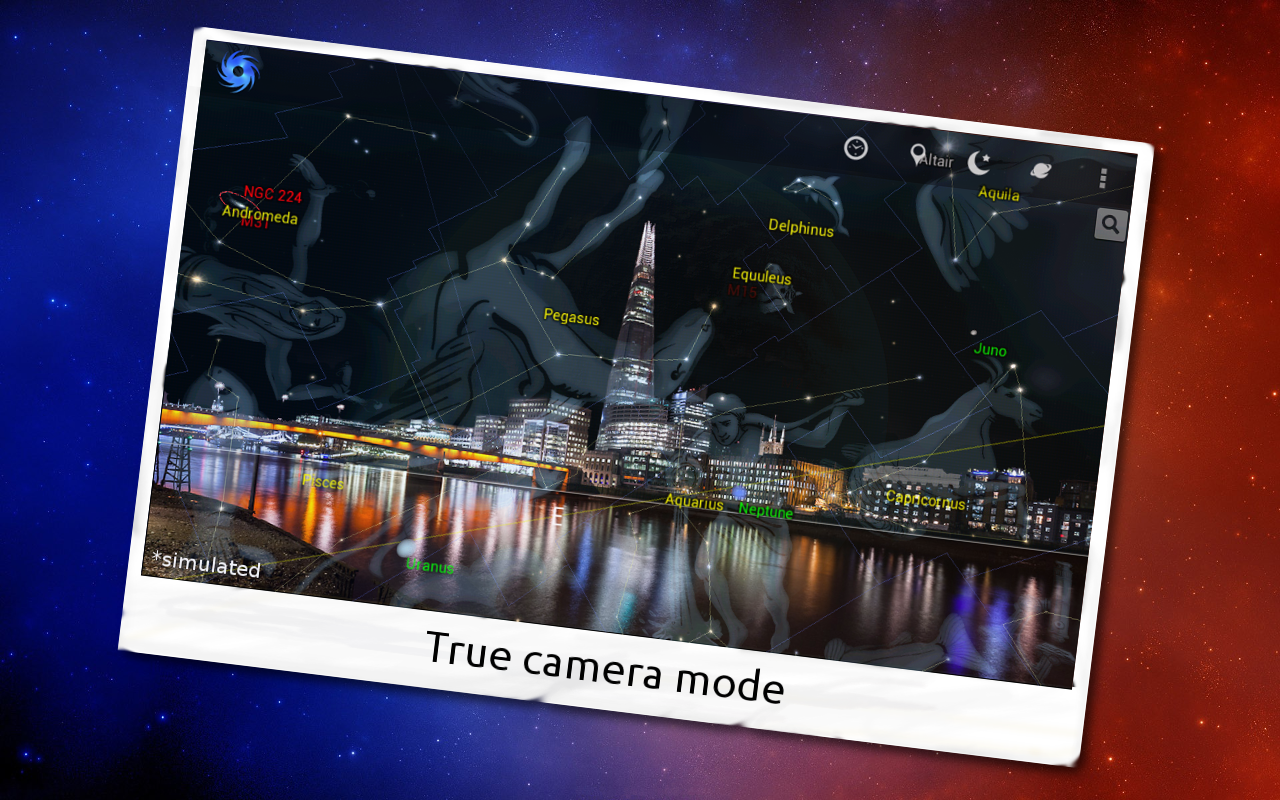 Android application Vortex Planetarium - Astronomy screenshort