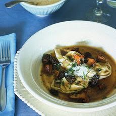 Tortelloni with Morels and Chanterelles