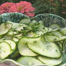 Norwegian Cucumber Salad (Agurksalat)
