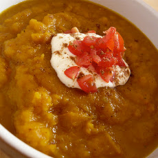 Curried Butternut Squash Soup