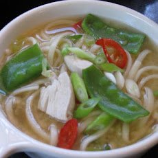 Chicken and Noodle Miso Soup