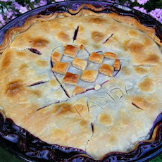 Country-Style Fresh Blackberry Pie