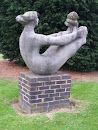 Mother And Baby Statue
