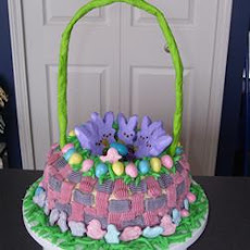 Easter Basket Cake