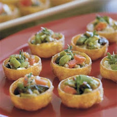 Bruschetta-Goat Cheese Cups