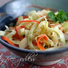 Warm Coleslaw Recipe with Chili-Lime Dressing