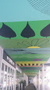 Leaves and Arches Mural