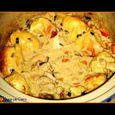 Crock Pot Chicken With Bread Bowl Dumplings