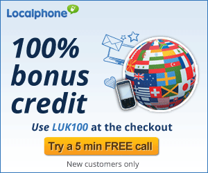 Localphone, cheap international calls