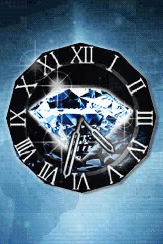 Diamond Ring ClockWidget