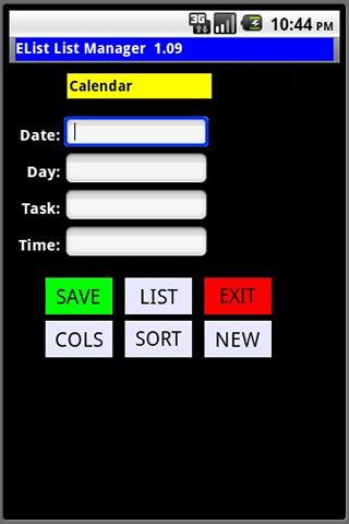 EList List Manager