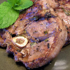 Minty Manx Lamb Chops With Rosemary