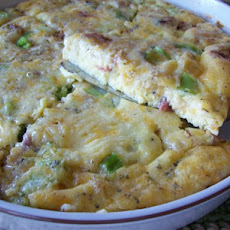 Crustless Quiche Square