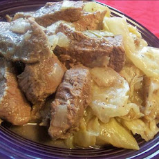 Dutch-Style Beef and Cabbage (Crock Pot)