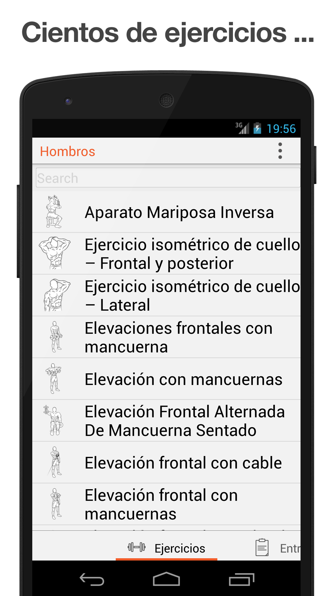 Android application Fitness Point Pro screenshort
