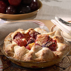Bottom Crust Plum Pie