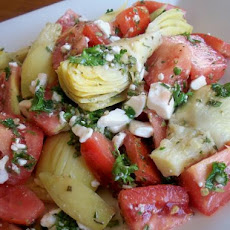 Artichoke Heart and Tomato Salad