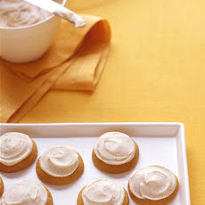 Pumpkin Cookies with Brown Butter Icing