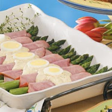 Asparagus Dijon Ham Rolls