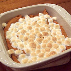 Sweet Potato (Yam) Casserole With Marshmallows