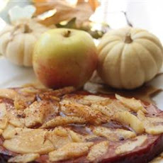 Autumn Spice Ham Steak