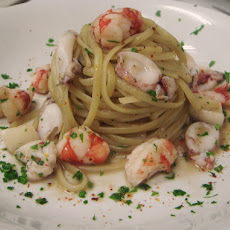 Prawn Fettucine - Fettucine aux Crevettes