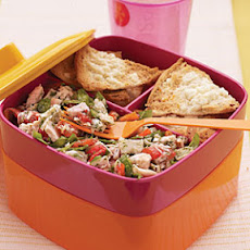 Tuna, Artichoke, and Roasted Red Pepper Salad