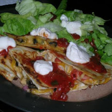 Bennigan's Chicken Quesadilla