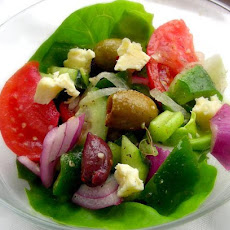 Greek Village Salad (Nick and Marina Makris Horiatiki Salad)