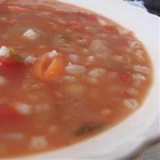 Lentil Barley Soup