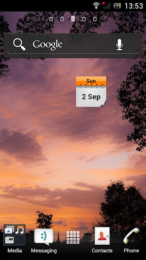 Current Date Widget