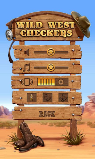 【免費休閒App】Wild West Checkers-APP點子