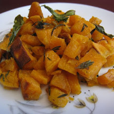 Tangy Baked Sweet Potato