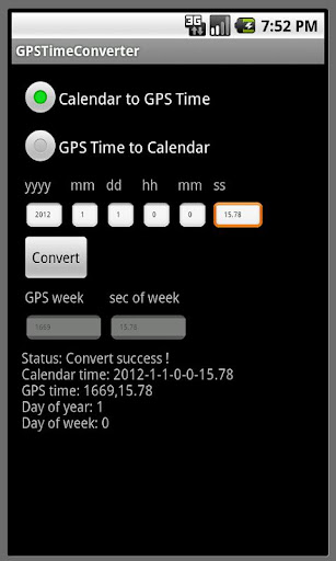 GPS Time Converter
