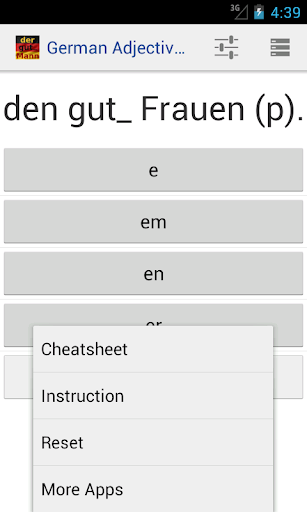 【免費教育App】German Adjective Declension-APP點子