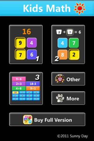 Kids Math Game Lite