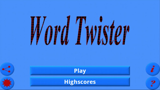 Word Twister Indian Edition