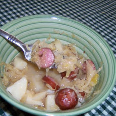 Bratwurst and Sauerkraut Supper