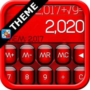 SCalc theme Jelly Red.apk 1.04