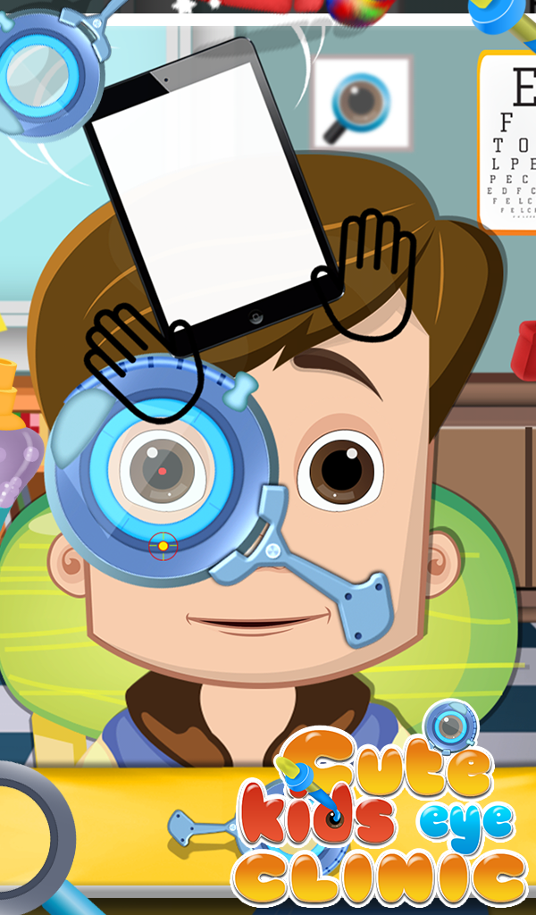 Android application Cute Kids Eye Clinic screenshort