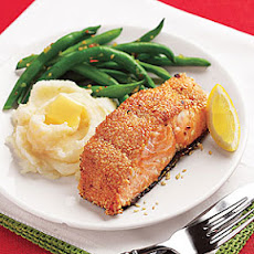 Seared Sesame-Crusted Salmon