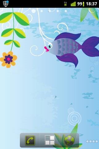 Live Wallpaper Cute Fishy Fish