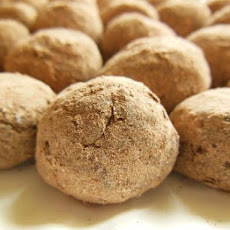 French Cocoa Sweetened Condensed Milk Snowballs - No Bake Candy