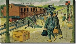 The electric train Paris Peijing