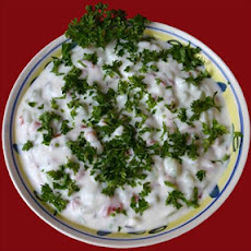 Cucumber-Tomato Raita