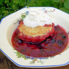 Summer Berry Dumpling Cobbler