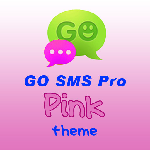 GO SMS Pro simple Pink theme LOGO-APP點子