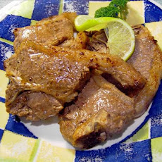 Marinated Lemon, Thyme and Garlic Lamb Chops