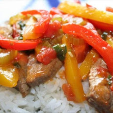 Spicy Pepper Steak