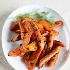 Grilled Carrots with Lemon and Dill